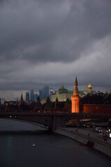 Obraz premium city at night