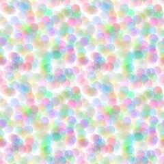 Abstract transparent seamless confetti dots pattern for fabrics and textiles and gifts and cards and linens and kids