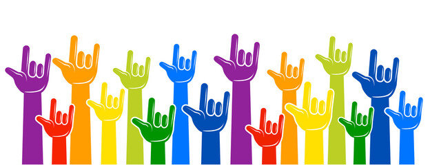 International Sign Language Deaf Love