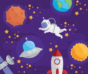 universe and space pattern