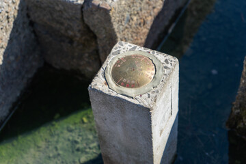 三県境の境界杭（群馬県・埼玉県・栃木県）