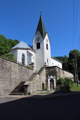 
Catholic church of St. Nicholas in Banska Hodrusa, central Slovakia
