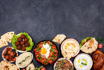 Traditional Jewish, Israeli and middle Eastern food