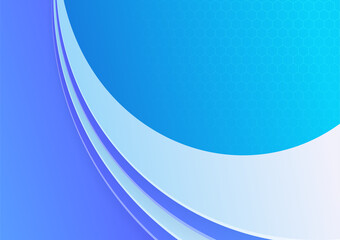 Minimalism Corporate blue colorful abstract cover design template