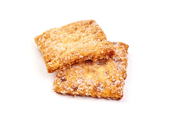 Sugar cookies, isolated on white background.