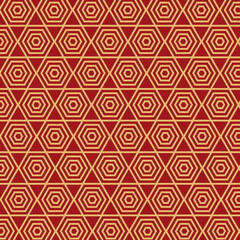 chinese golden spiral pattern