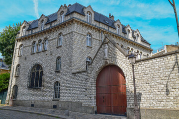 Fototapeta na wymiar Carmel de Montmartre, comunidad de monjas situado detrás de la basílica del sagrado corazón de Paris, Francia