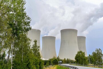 CZE, AKW Temelin, Kernkraftwerk, Tschechische Republik