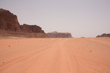 Fototapeta na wymiar Wadi rum Jordanie