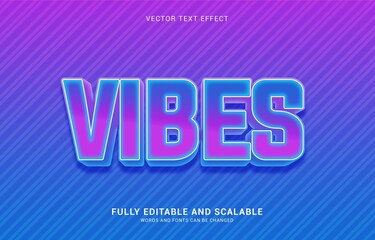 editable text effect,Vibes style