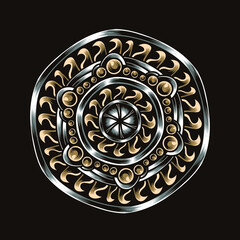 Artwork Illustration Ancient Seal Symbol