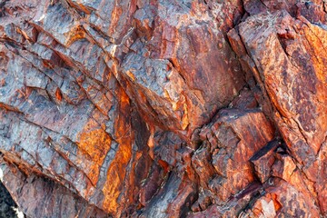 Stones contain, iron ore, minerals