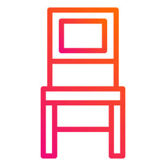 Chair Vector Icon Design Illustration