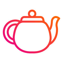 Teapot Vector Icon Design Illustration