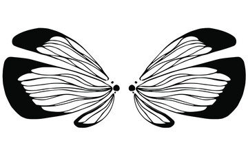 ornament, pattern, linear, stylized, logo, decoration, graphic, element, nature, collection, illustration, tattoo, silhouette, vector, animal, wings, beautiful, fly, decorative, art, wildlife, beauty,