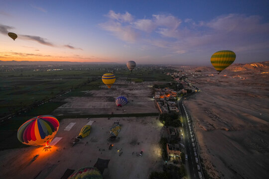 Vuelo en globo sobre Luxor