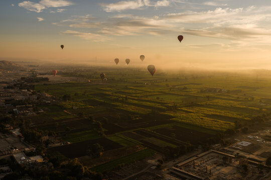 Vuelo en globo sobre Luxor