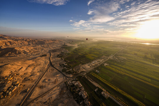 Vuelo en globo sobre Luxor