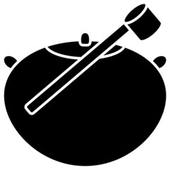 pot solid icon