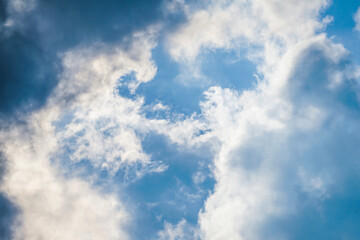 Obraz premium beautiful cloud and sky