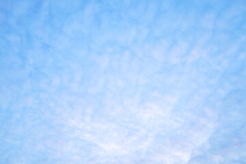 Clearly beautiful blue sky with unique cloud.