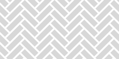 Wooden floor herringbone seamless geometric pattern tile. Vector flat illustration of flooring parquet design diagonal texture. Design for background, wallpaper, wrapping