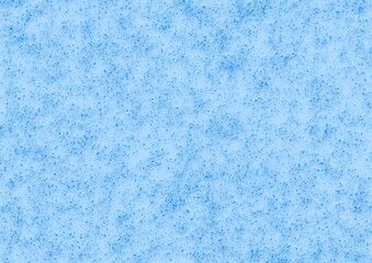 Fototapeta na wymiar abstract blue sponge splatter color texture background