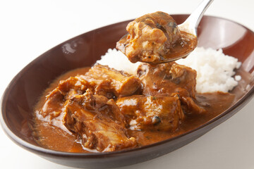 鯖の水煮缶カレー