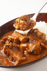 鯖の水煮缶カレー