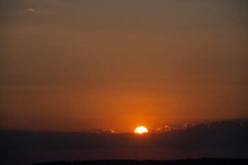 Sonnenuntergang - Elbtal Panorama 
