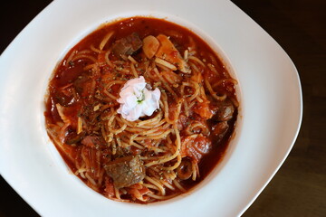 비프 토마토 파스타