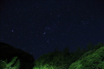 大みそかの星空