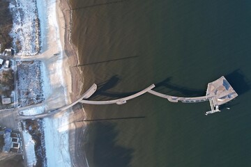 Ostseebad Koserow, neue Seebrücke 2022