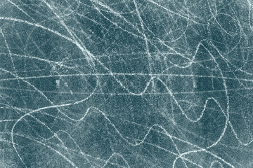 Abandoned old concrete wall surface with white scratches for background