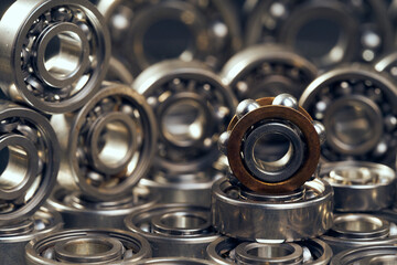 Bearings. Ball bearings. Thrust bearings.