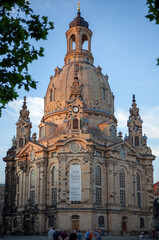 Frauenkirche Dresden Church of our lady in Baroque architecture