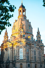 Frauenkirche Dresden Church of our lady in Baroque architecture