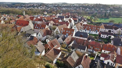 Blick auf die Warburger Altstadt