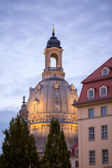 Frauenkirche Dresden Church of our lady in Baroque architecture