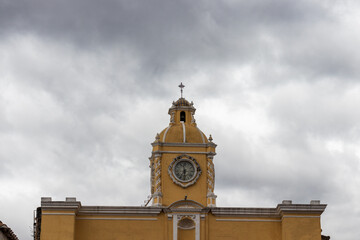 santa catalina arch in antigua guatemala , colonial style feature concept