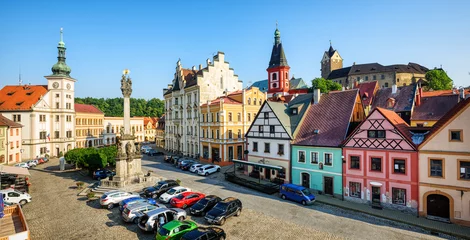  Colorful Loket Old town, Czech Republic © Boris Stroujko