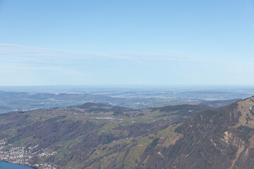 Ausblick Alpen