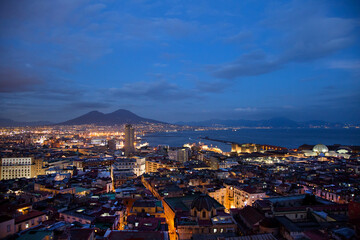 Fototapeta na wymiar Golfo di Napoli