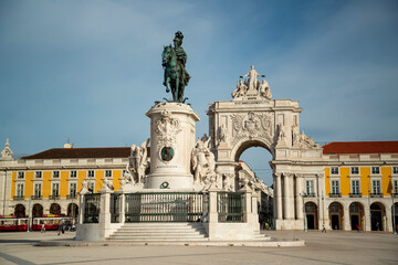 Fototapeta na wymiar PORTUGAL LISBON PARCA DO COMERCIO