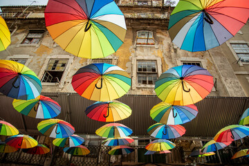 PORTUGAL LISBON BAIXA NIGHTLIFE © flu4022