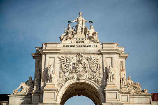 PORTUGAL LISBON PARCA DO COMERCIO