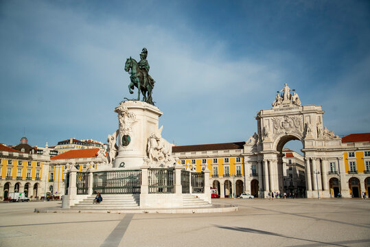 PORTUGAL LISBON PARCA DO COMERCIO