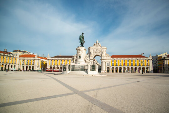 PORTUGAL LISBON PARCA DO COMERCIO