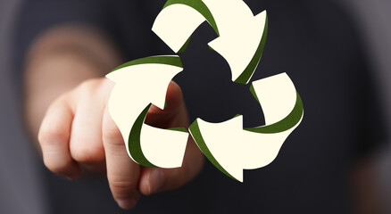 recycling modern grün