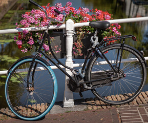 Fototapeta na wymiar Delft bicycle